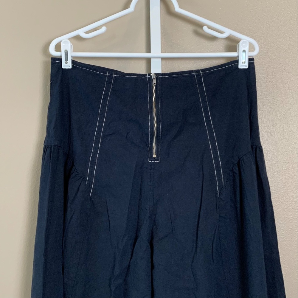 Anthropologie Linen Extended Waist Pants - Picture 13 of 16